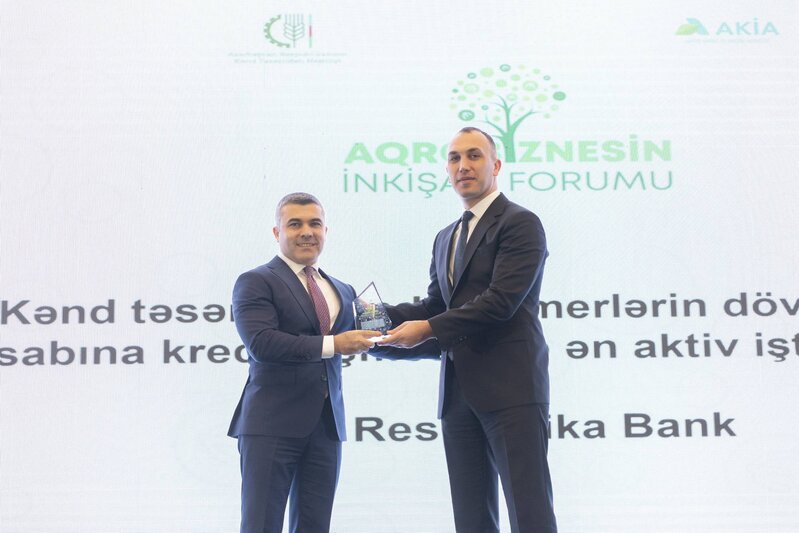 Bank Respublika fermerlərə ən aktiv dəstək olan bank seçildi