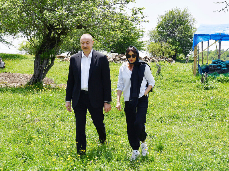 İlham Əliyev və Mehriban Əliyeva 