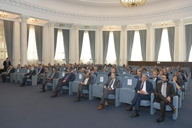 Ceyhun Bayramov və Hikmət Hacıyev brifinq keçirdi - FOTO