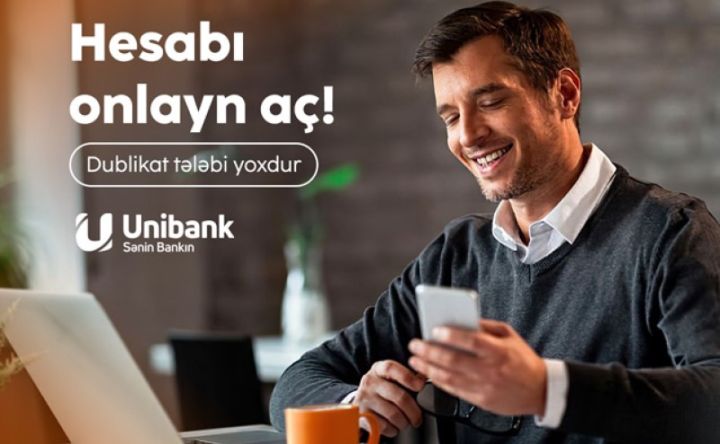 Unibankda onlayn biznes hesabı açmağın hansı üstünlükləri var?