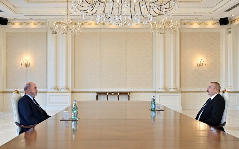 İlham Əliyev Dünya və Avropa Karate Federasiyasının prezidentini qəbul etdi