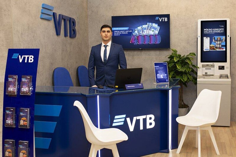 Bank VTB (Azərbaycan) Xırdalanda məlumat stendi istifadəyə verdi