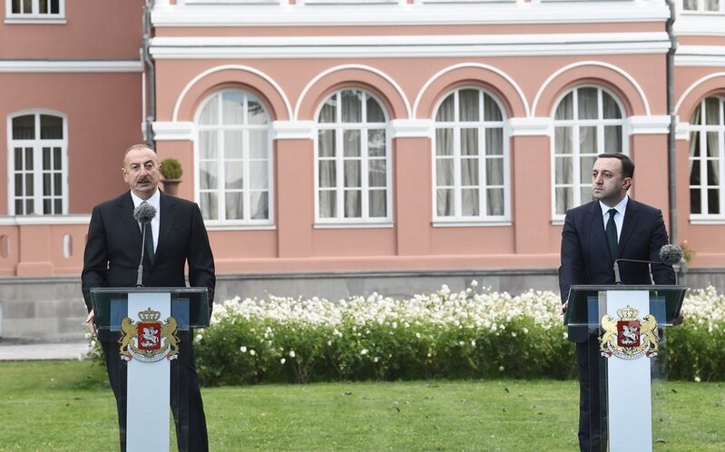 Azərbaycan və Gürcüstan liderləri mətbuata bəyanatlarla çıxış ediblər - YENİLƏNİB-2