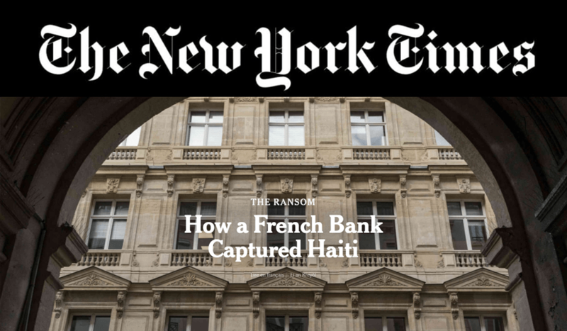 Fransa bankı Haitini necə ələ keçirdi?