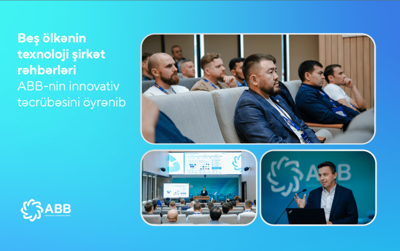 Beş ölkənin texnoloji şirkət rəhbərləri ABB-nin innovativ təcrübəsini öyrənib