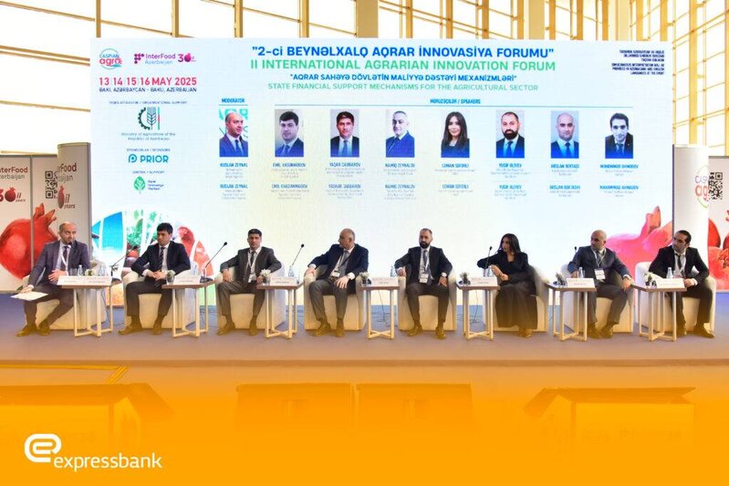 Expressbank II Beynəlxalq Aqrar İnnovasiyalar Forumunda iştirak edib