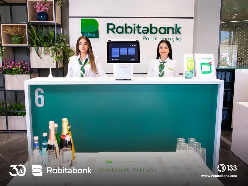 Rabitəbank yeni konseptli Səbail filialının açılışını etdi