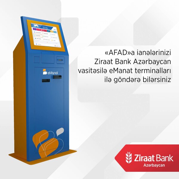Ziraat Bank Azərbaycan vasitəsilə 