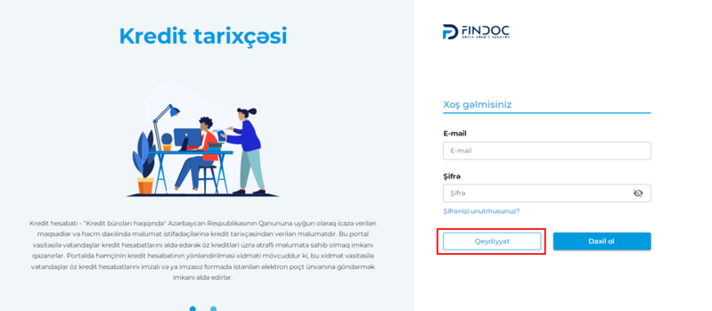 FINDOC – kredit tarixçəmizi necə görə bilərik? (İZAH)