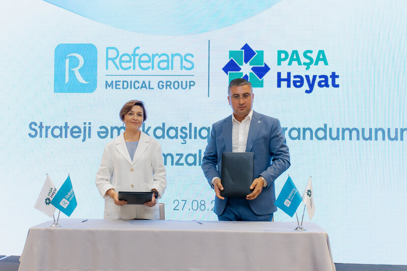 "Referans Medical Group" və "PAŞA Həyat Sığorta" "TezSağal" məhsulunu təqdim etdi