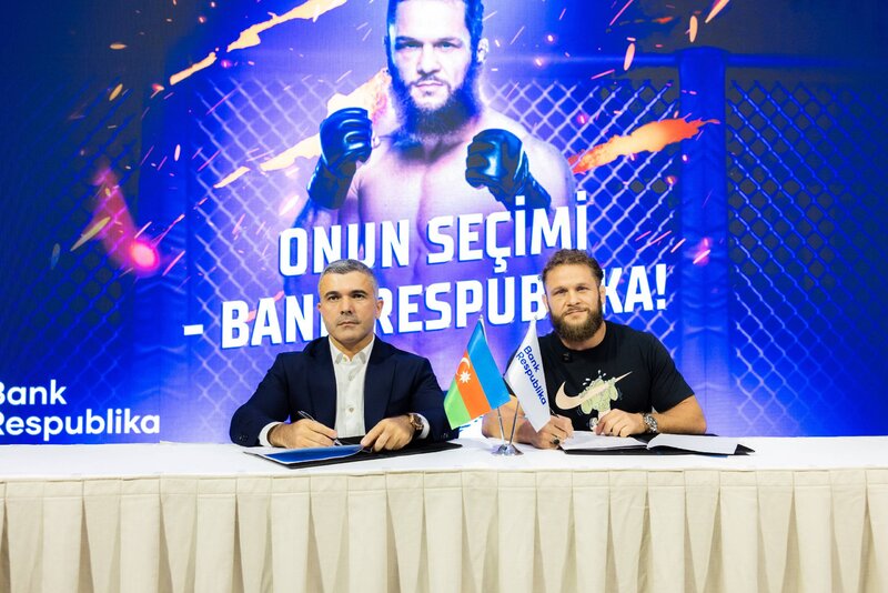 Bank Respublika və UFC ulduzu Rafael Fiziev arasında əməkdaşlıq sazişi imzalandı