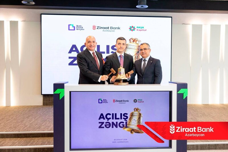 Ziraat Bank Azərbaycanın ilk istiqraz emissiyası üçün 