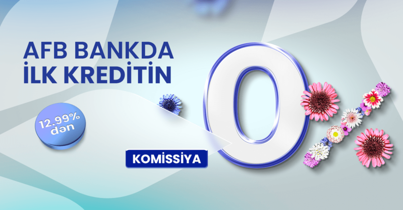 İlk kredit müştəriləri üçün 0% komissiya – 