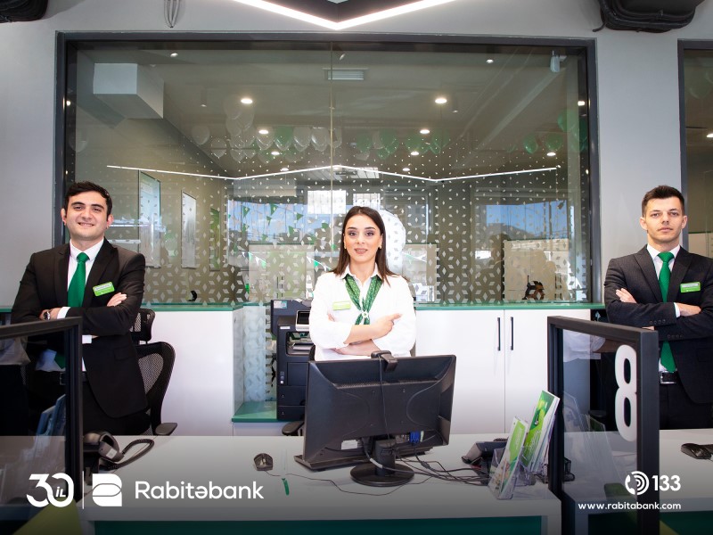 Rabitəbank yeni konseptli Səbail filialının açılışını etdi