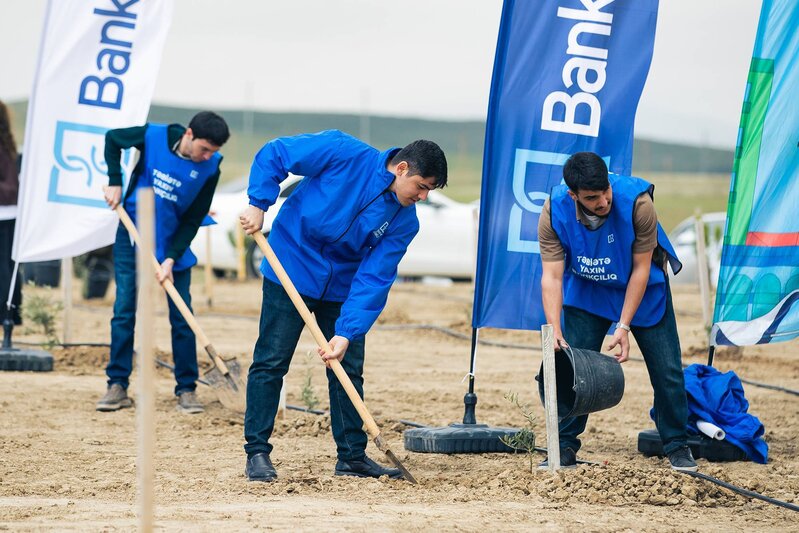 Bank of Baku-dan 1 milyon ağac hədəfinə dəstək