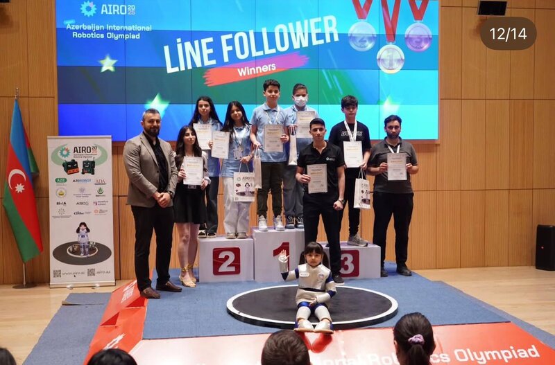 150 robot layihəsi təqdim edilib, qalib komandalar müəyyən olunub