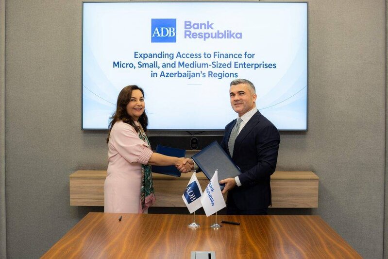 Bank Respublika Asiya İnkişaf Bankından regionlarda sahibkarlığın inkişafı üçün 40 milyon ABŞ dolları cəlb edib