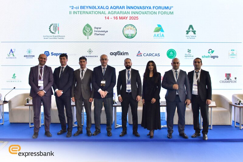 Expressbank II Beynəlxalq Aqrar İnnovasiyalar Forumunda iştirak edib