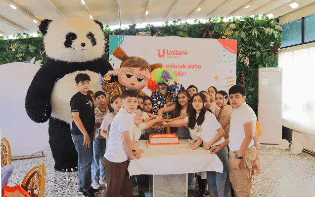 Unibank şəhid və qazi övladları üçün Şirvanda bayram tədbiri keçirib