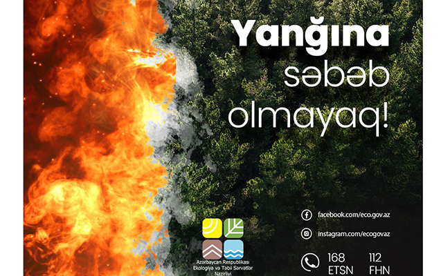 Nazirlikdən təbiət qoynunda istirahət edənlərə Xəbərdarlıq
