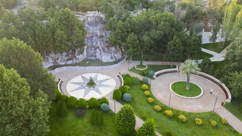 Xətaidə Heydər Parkı yenidənqurma işlərindən sonra istifadəyə verildi - Fotolar