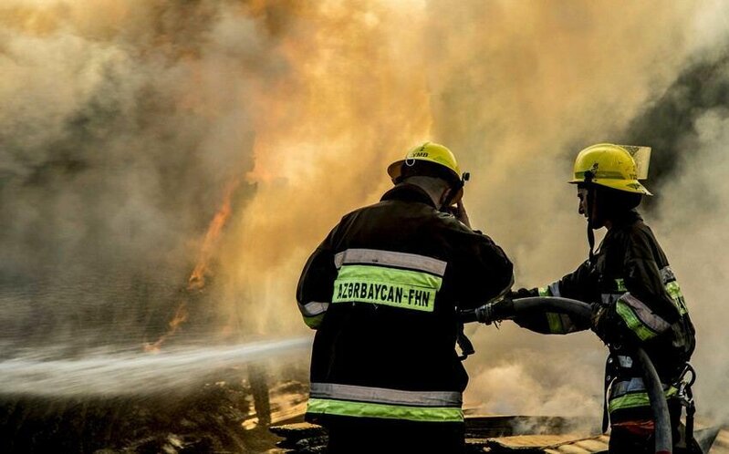 Bakıda müxtəlif obyektlərdə baş verən yanğınlar söndürüldü