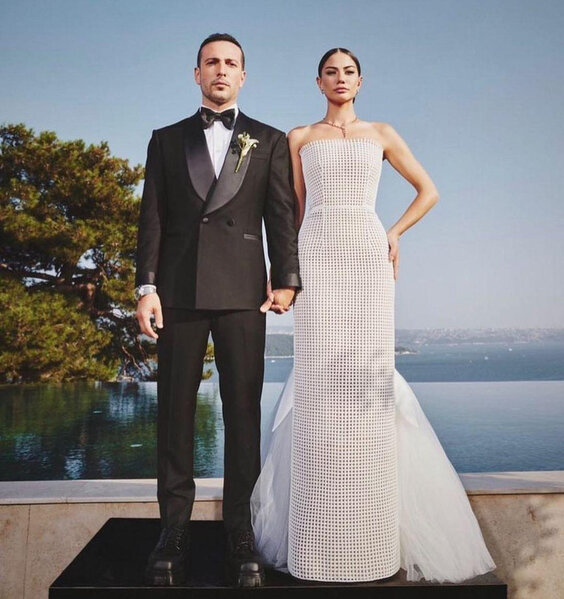 Oğuzhan Koçla Demet Özdemir evləndi - FOTO