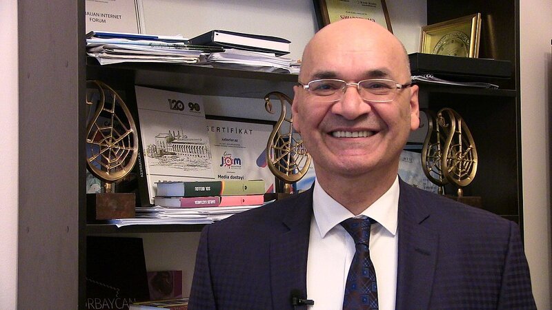 Son dövrlərdə Azərbaycanda internetin sürəti artıb' - Osman Gündüz