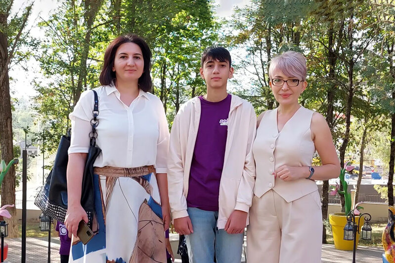 Polad Həşimovun ailəsi Şuşada - FOTO