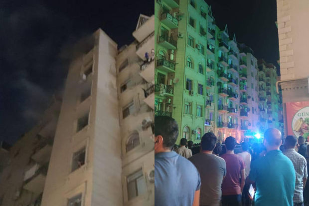 AAAF Park'dakı yaşayış binası bu səbəbdən yanıb