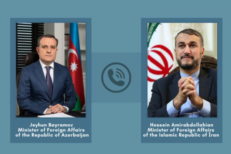 Azərbaycan və İran XİN başçıları telefonla danışdılar