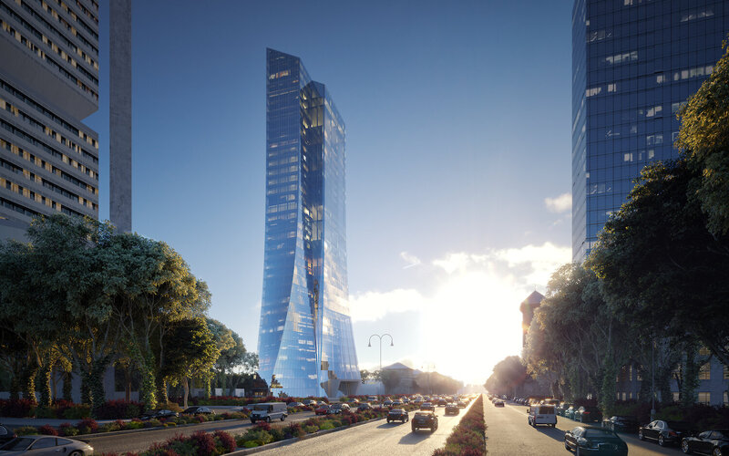 Mərkəzi Bankın yeni inzibati binasının inşasına 477 milyon manatdan çox pul xərclənib