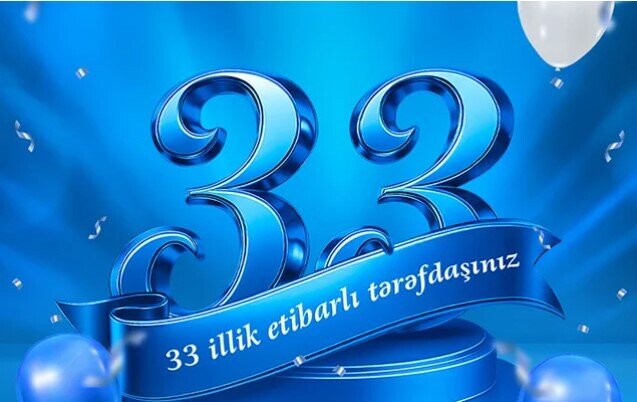 TuranBank 33 yaşını qeyd edir