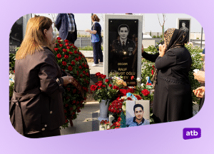 Azər Türk Bankın şəhid əməkdaşının xatirəsi anılıb