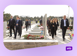 Azər Türk Bankın şəhid əməkdaşının xatirəsi anılıb