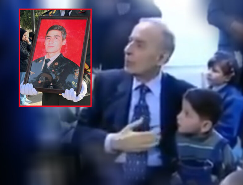 Uşaq evində böyüyən şəhidin uşaqlıq görüntüləri yayıldı - VİDEO