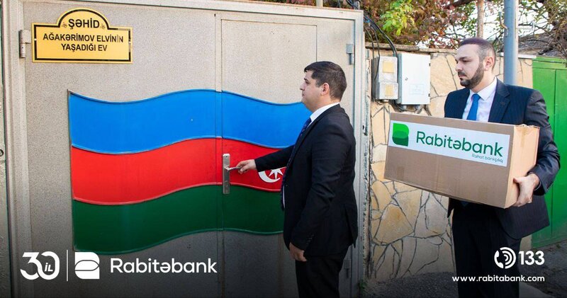 Rabitəbank şəhid ailələrinə dəstəyini davam etdirir