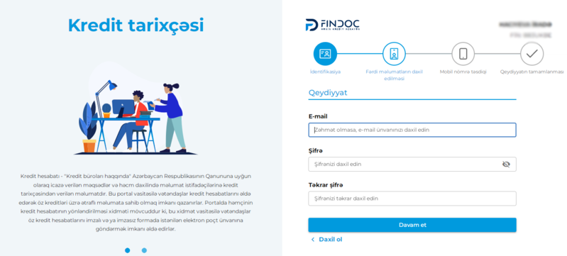 FINDOC – kredit tarixçəmizi necə görə bilərik? (İZAH)