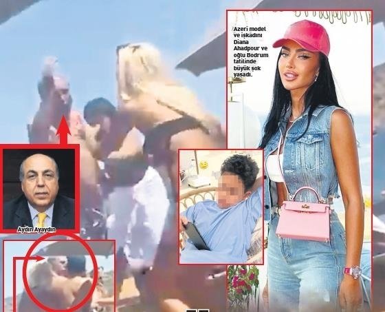 Esk-deputatla Diana Əhədpur arasında əlbəyaxa dava: 'Çıxın ölkənizə gedin!' - VİDEO