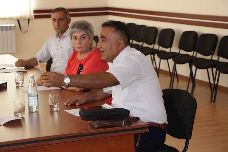 Media nümayəndələri ilə görüş keçirildi - FOTO