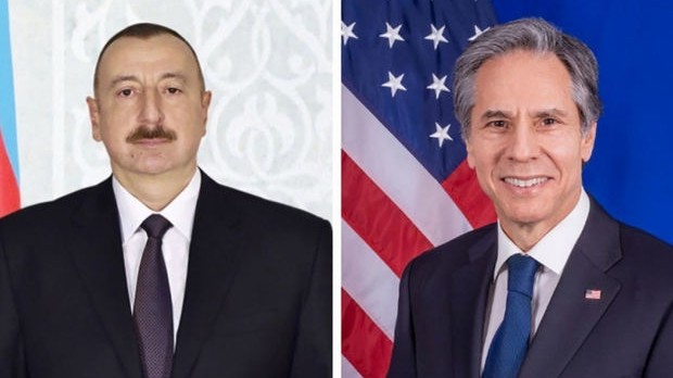 Prezident İlham Əliyevlə Blinken arasında telefon danışığı oldu