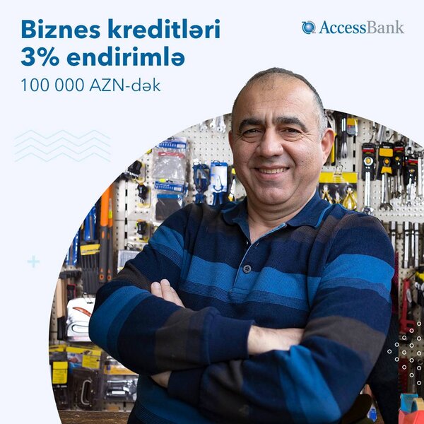 Sahibkarlara AccessBank-dan 3% endirim