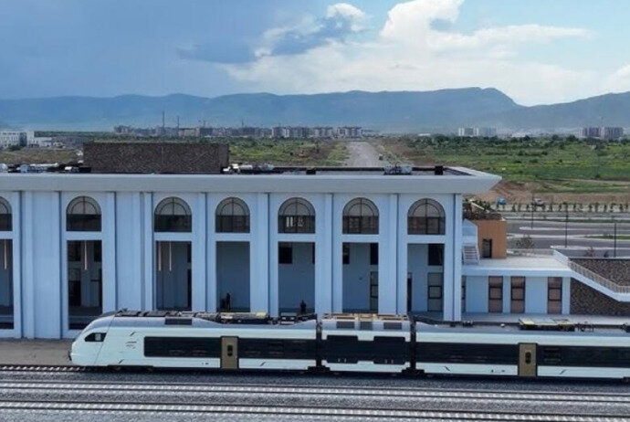 Xankəndi Dəmir Yolunun açılışı bu tarixdə reallaşacaq