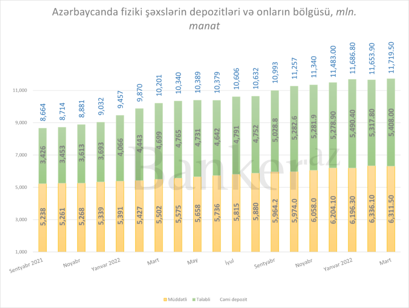 Depozit gəlirlərinə vergi tətbiqi ardından portfel 