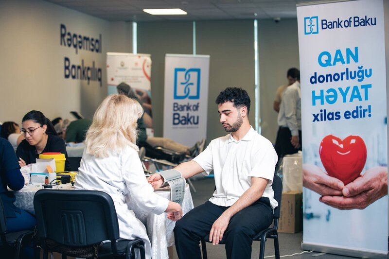 Bank of Baku qan donorluğunun əhəmiyyətini vurğulayıb – qanvermə aksiyası keçirib