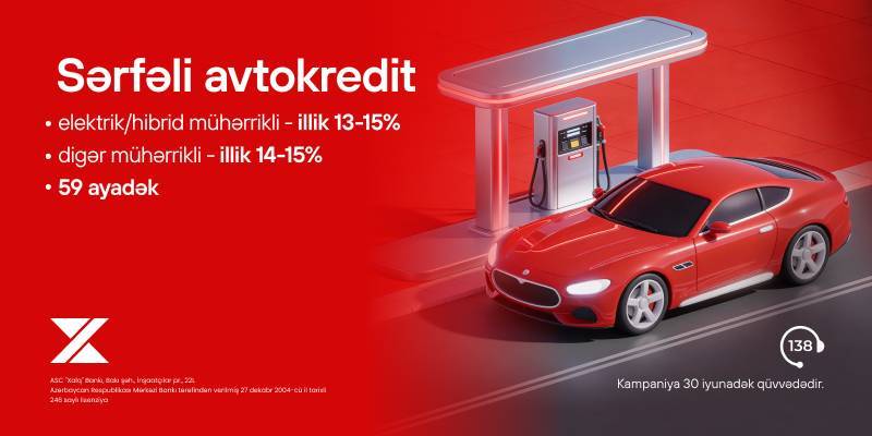 Xalq Bank sərfəli avtokredit şərtləri təqdim edir