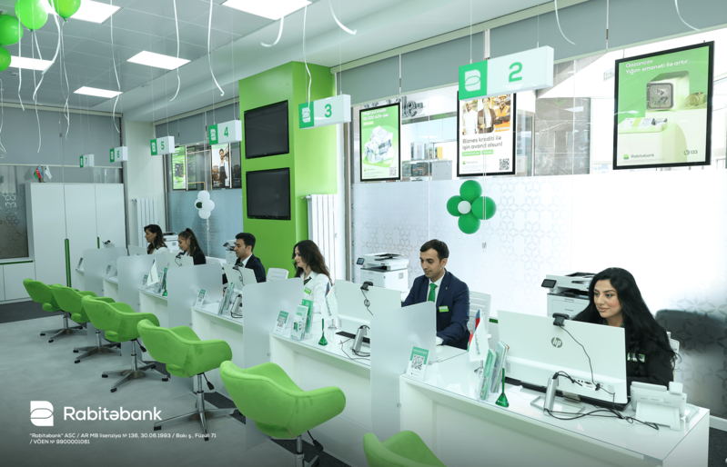 Rabitəbank 32-ci filialını Bakıxanovda açdı