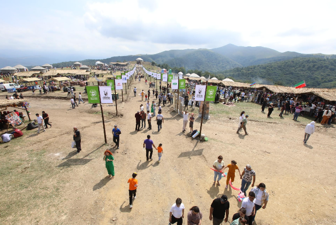 Göygöldə Milli Yaylaq Festivalı keçirilir - FOTO