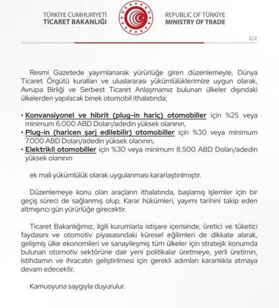 Avtomobil idxalına əlavə vergi tətbiq ediləcək