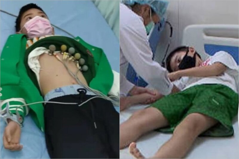 10 yaşlı cəsur uşaq anasının xilası üçün transplantasiya əməliyyatı oldu - FOTO/VİDEO